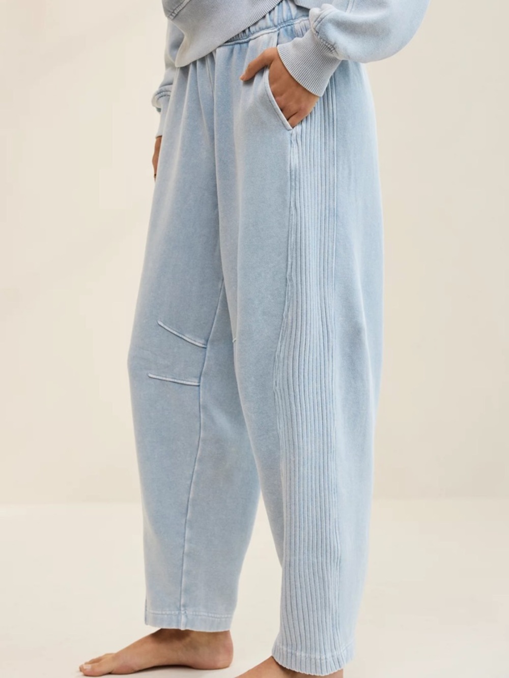 Aerie Barrel Sweatpant Dusty Pink